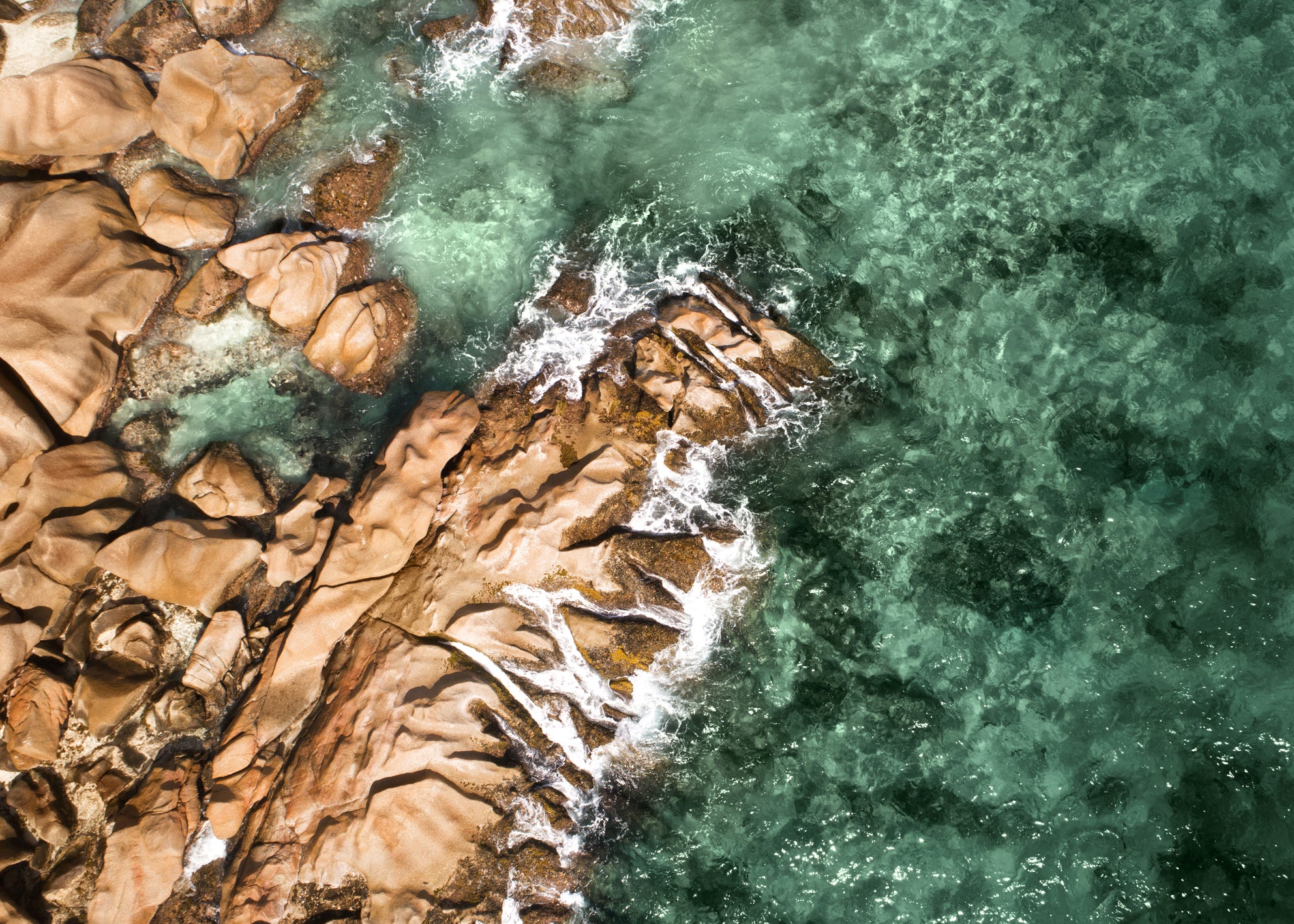 Ljuddämpande tavla - Waves and Rocks