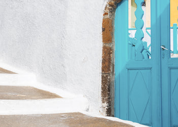 Ljuddämpande tavla - Azure Entrance