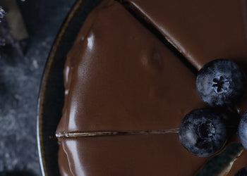 Canvastavla - Blueberry Cheesecake