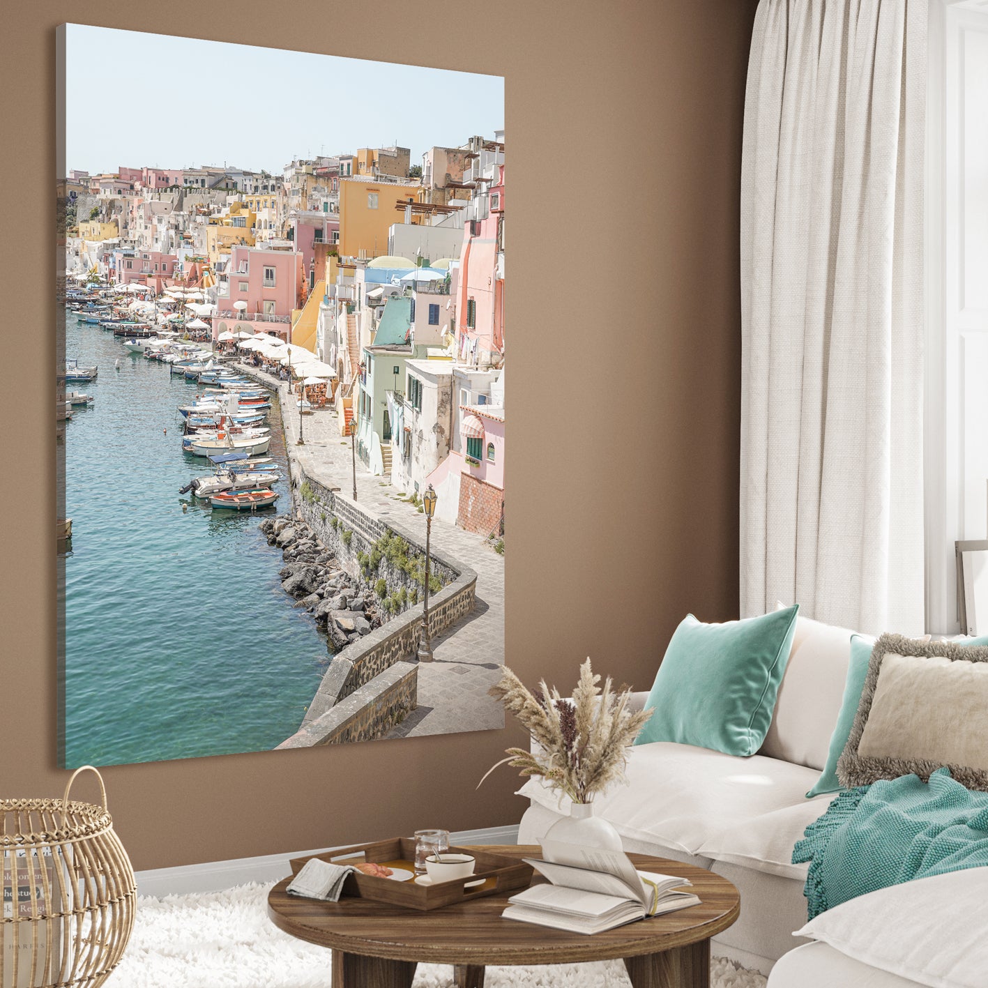 Ljuddämpande tavla - Harbor View