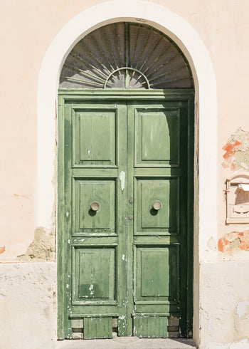 Ljuddämpande tavla - Green Door