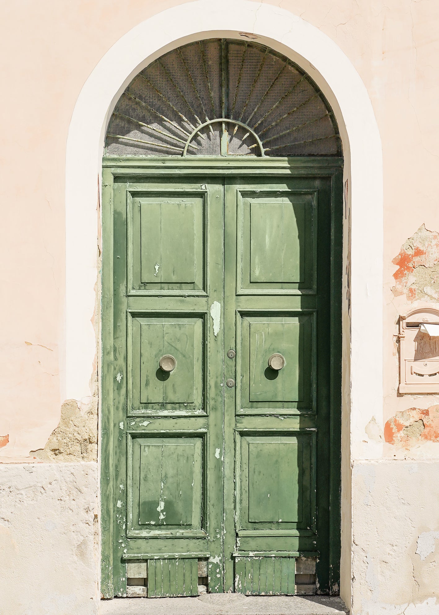 Ljuddämpande tavla - Green Door