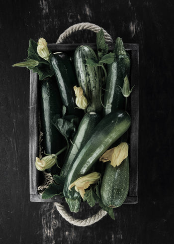 Canvastavla - Zucchini