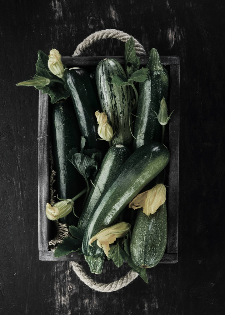 Canvastavla - Zucchini