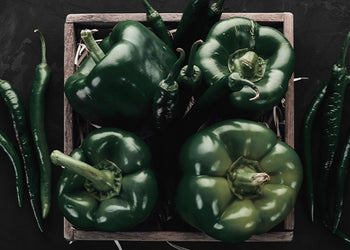 Canvastavla - Green Pepper