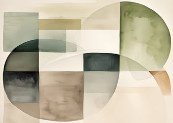 Ljuddämpande tavla - Balanced Circles