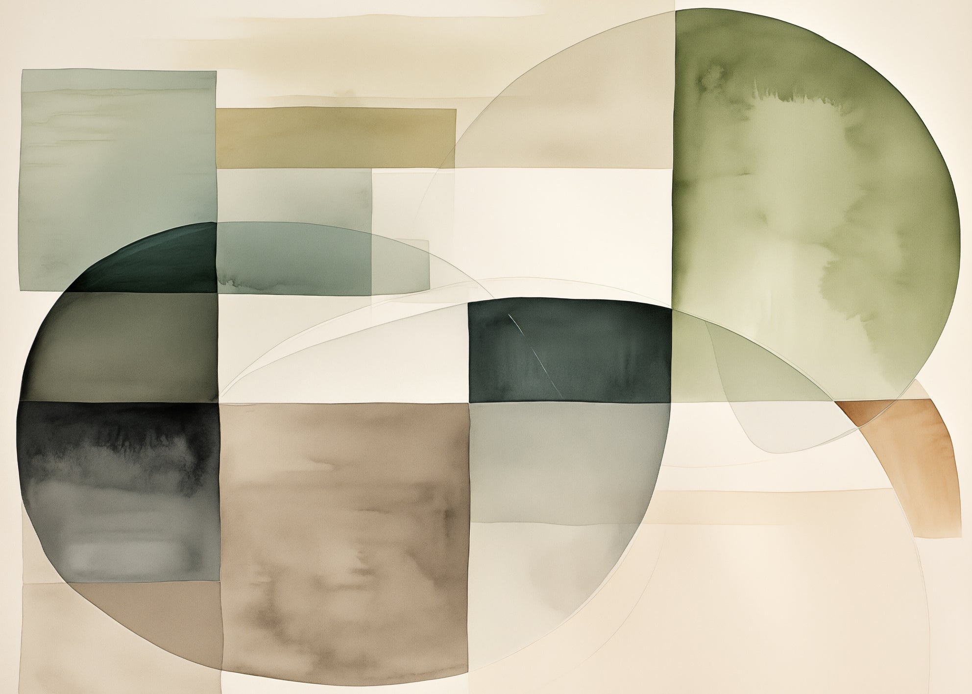 Ljuddämpande tavla - Balanced Circles