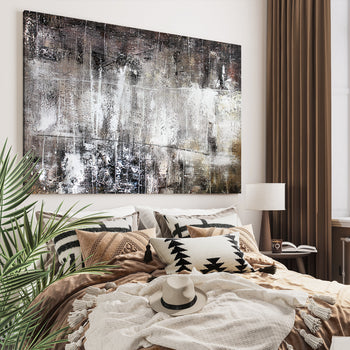 Abstrakt Oljemålning - Hickory (50x70)