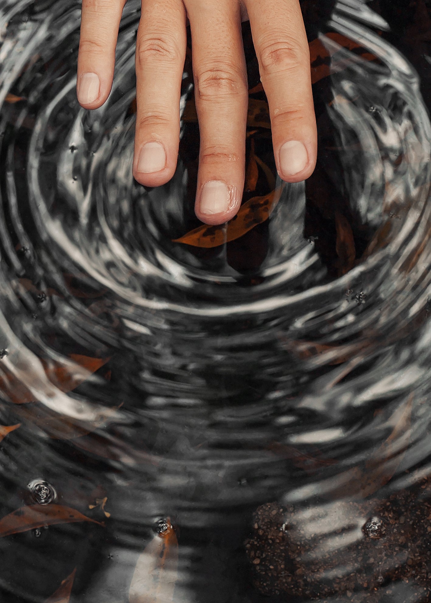 Ljuddämpande tavla  - Circles On Water