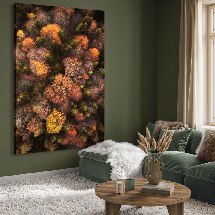 Ljuddämpande tavla - Fall's Canvas