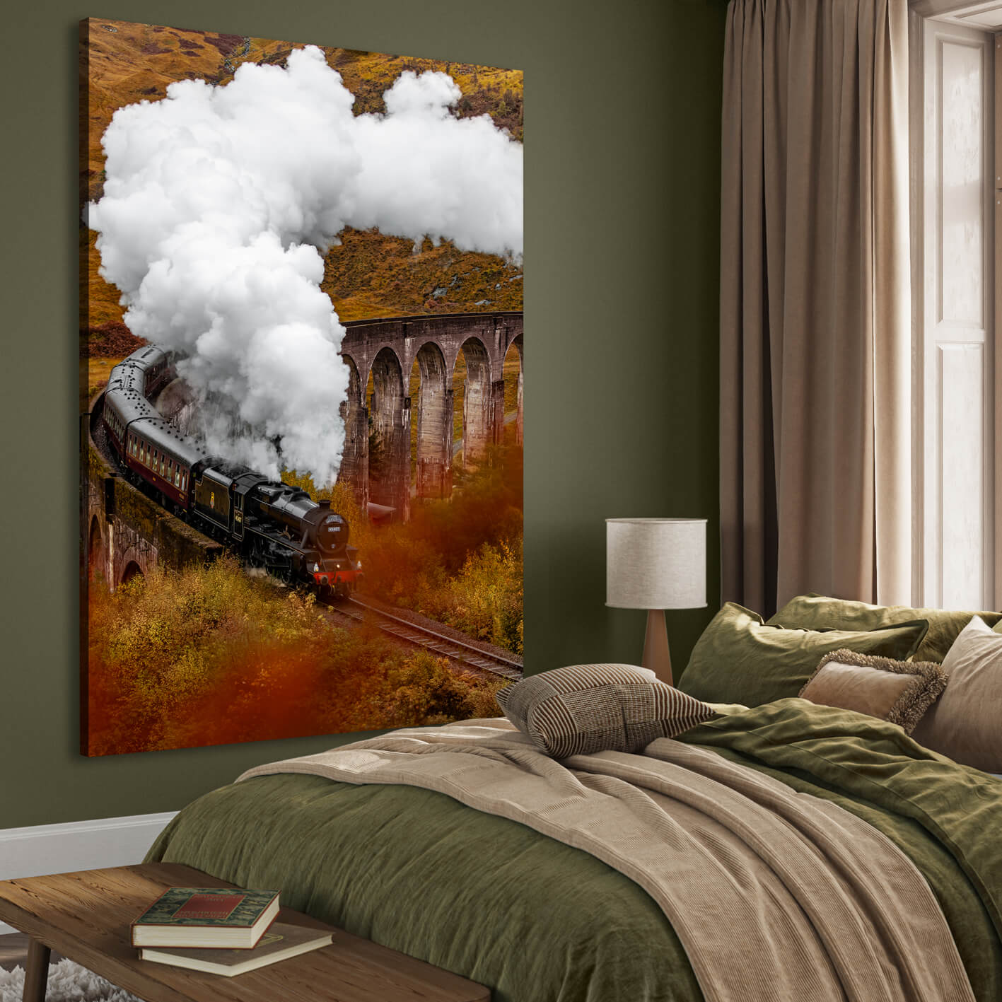 Ljuddämpande tavla - Autumn Express