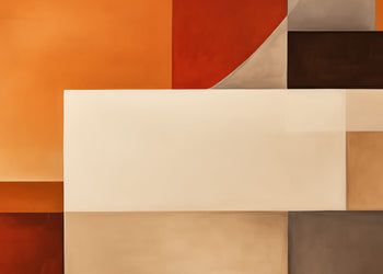 Ljuddämpande tavla - Sunset Geometry