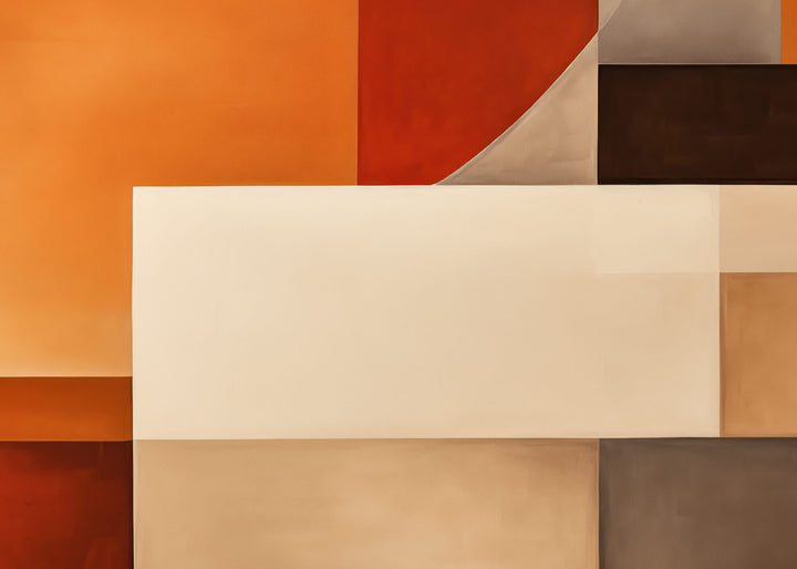 Ljuddämpande tavla - Sunset Geometry