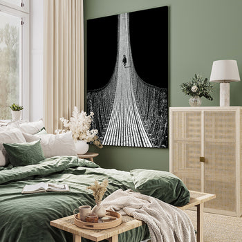 Canvastavla - Walking Down The Bridge (50X70)