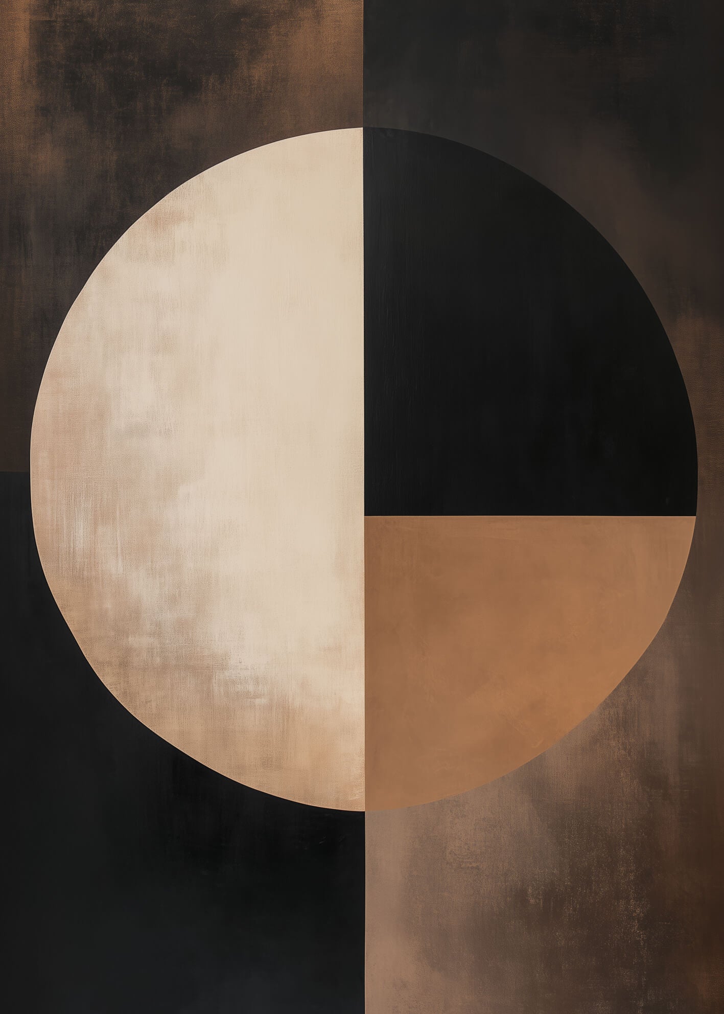 Ljuddämpande tavla - Minimalist Orbit