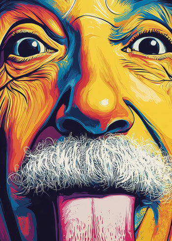 Ljuddämpande tavla  - The Psychedelic Physicist