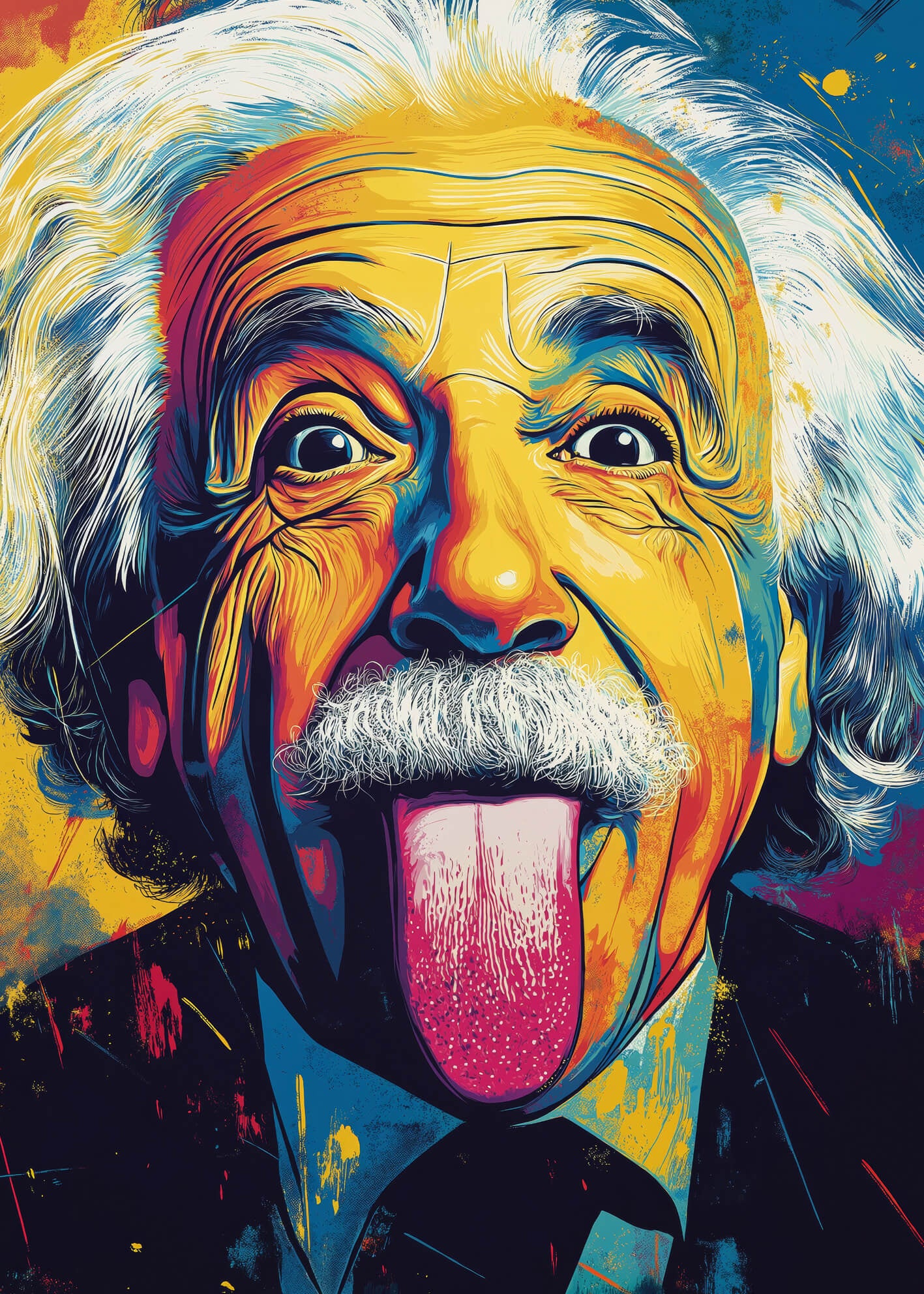 Ljuddämpande tavla  - The Psychedelic Physicist