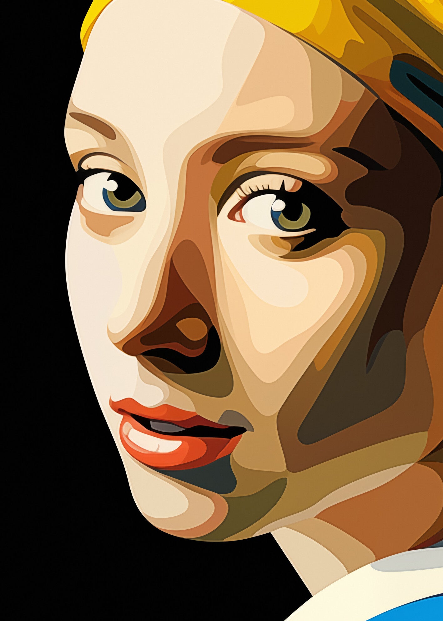 Ljuddämpande tavla  - Vivid Vermeer