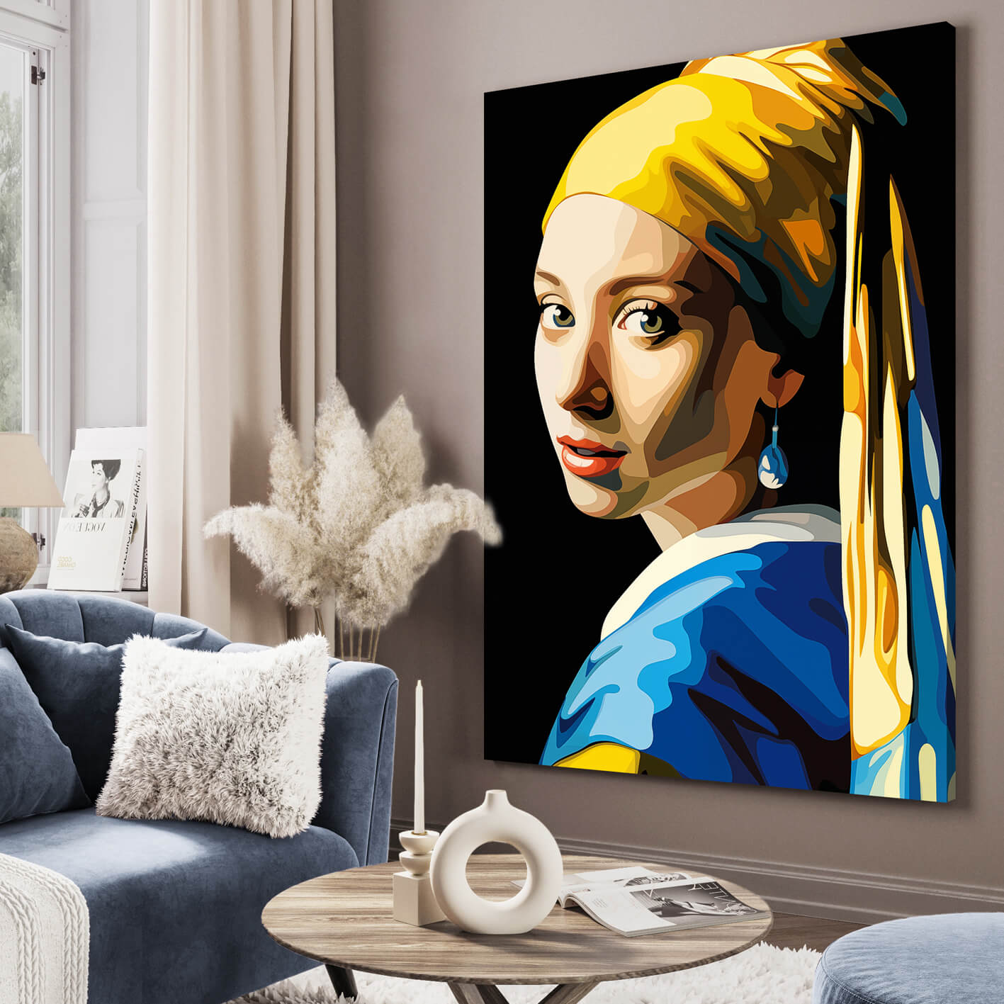 Ljuddämpande tavla  - Vivid Vermeer
