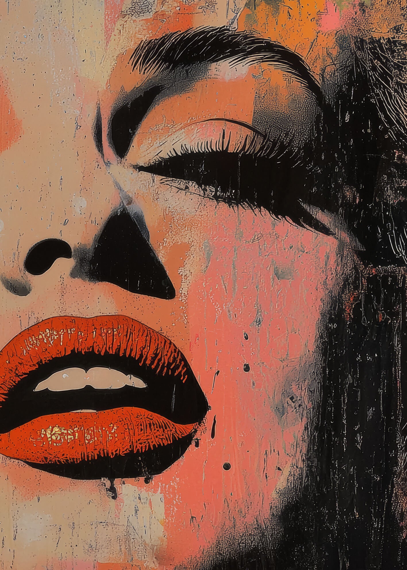 Ljuddämpande tavla - Hollywood Glamor