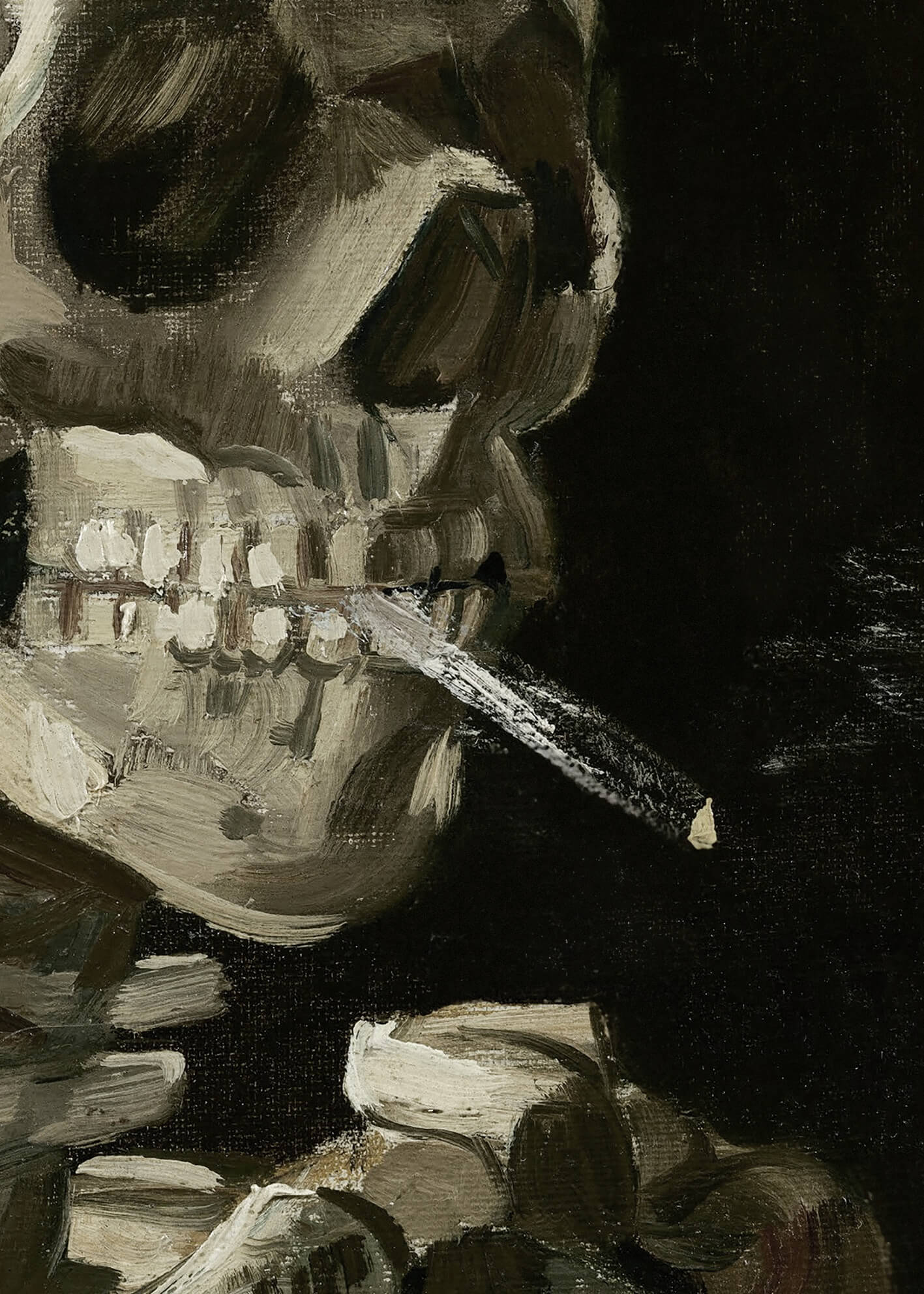 Ljuddämpande tavla - Skull of a Skeleton