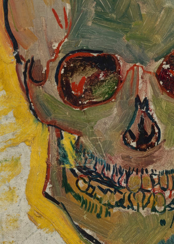 Ljuddämpande tavla - Skull (1887)