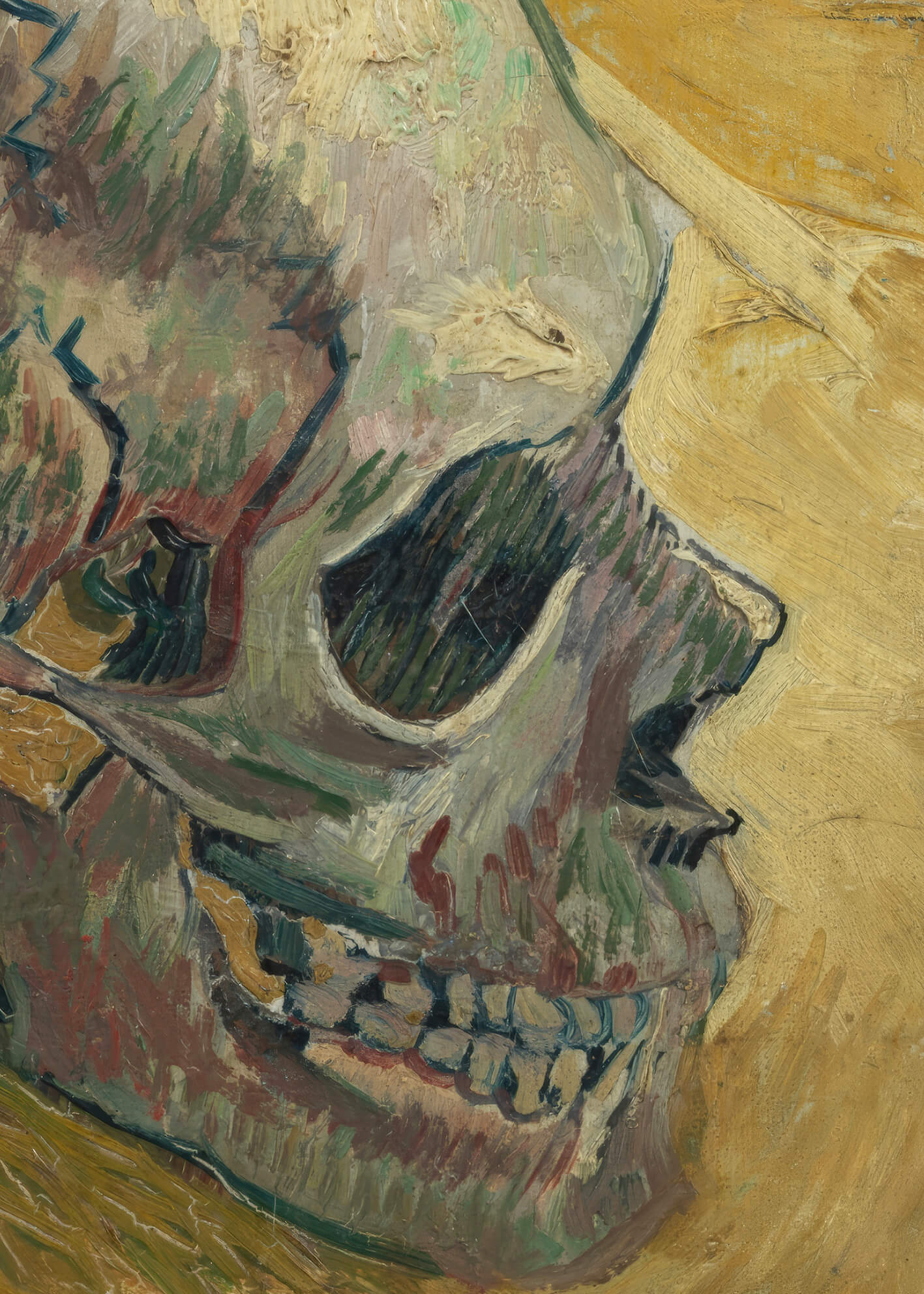 Ljuddämpande tavla - Skull (Side) 1887