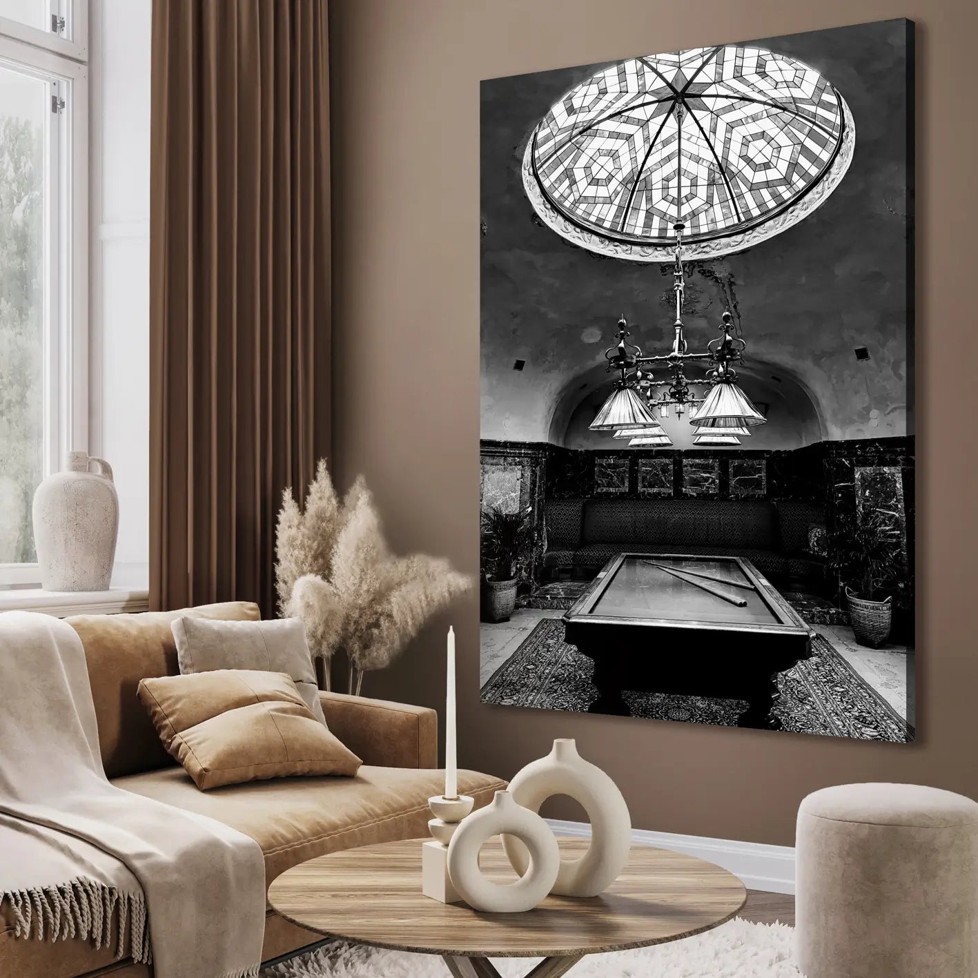 Ljuddämpande tavla - The Billiard Chamber