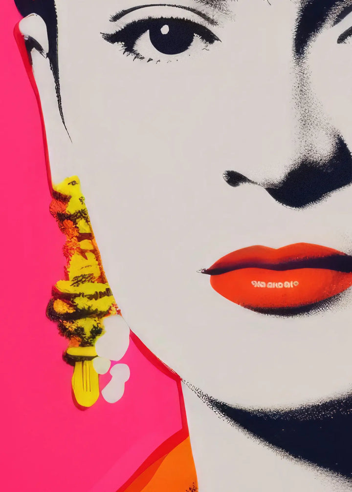 Ljuddämpande tavla - Neon Frida