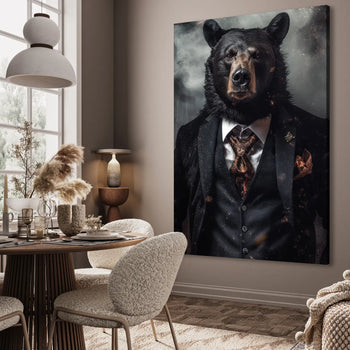 Ljuddämpande tavla - Bear of Style