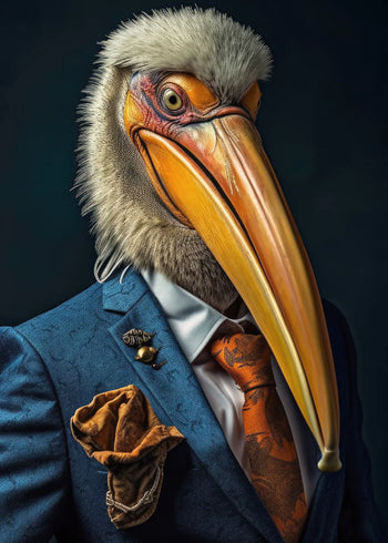 Ljuddämpande tavla - Beak of Style
