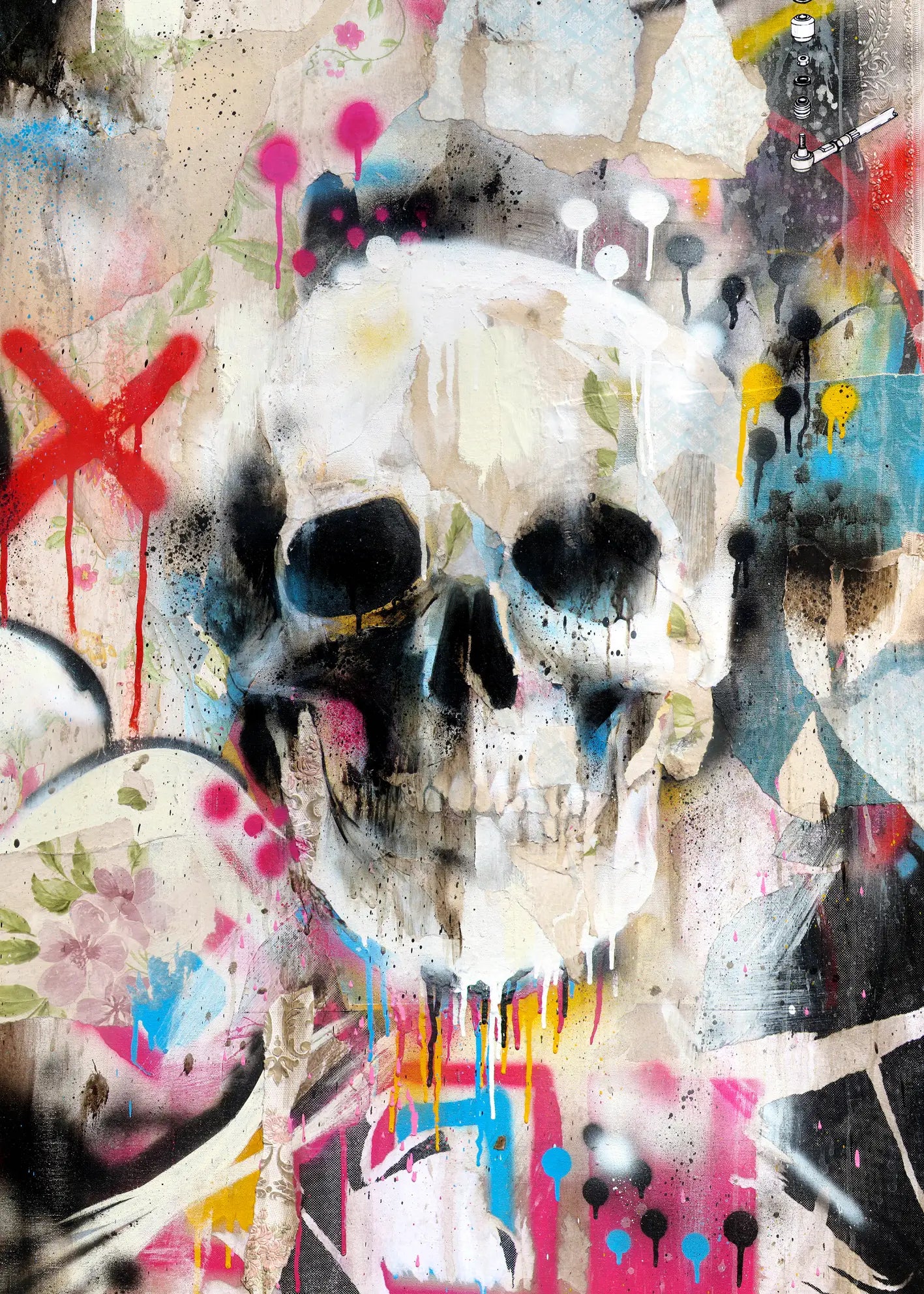 Canvastavla - Colorful Silence (100x150)