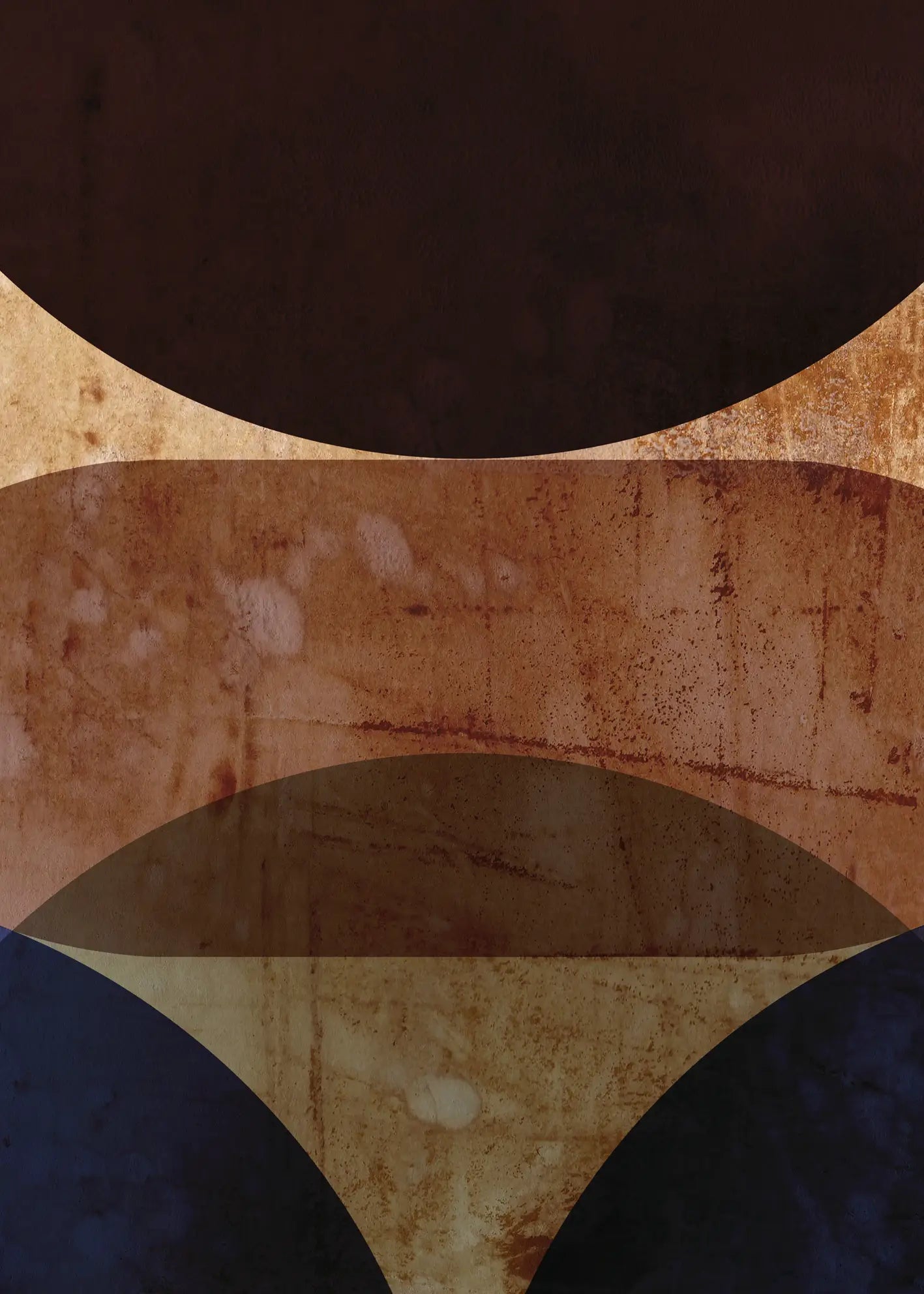 Ljuddämpande tavla - Aged Symmetry