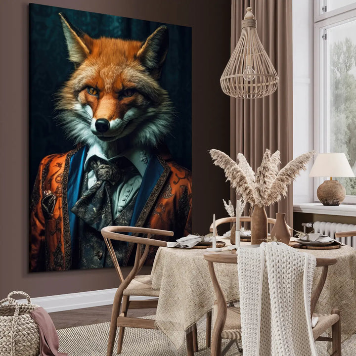 Ljuddämpande tavla - The Foxy Gentleman