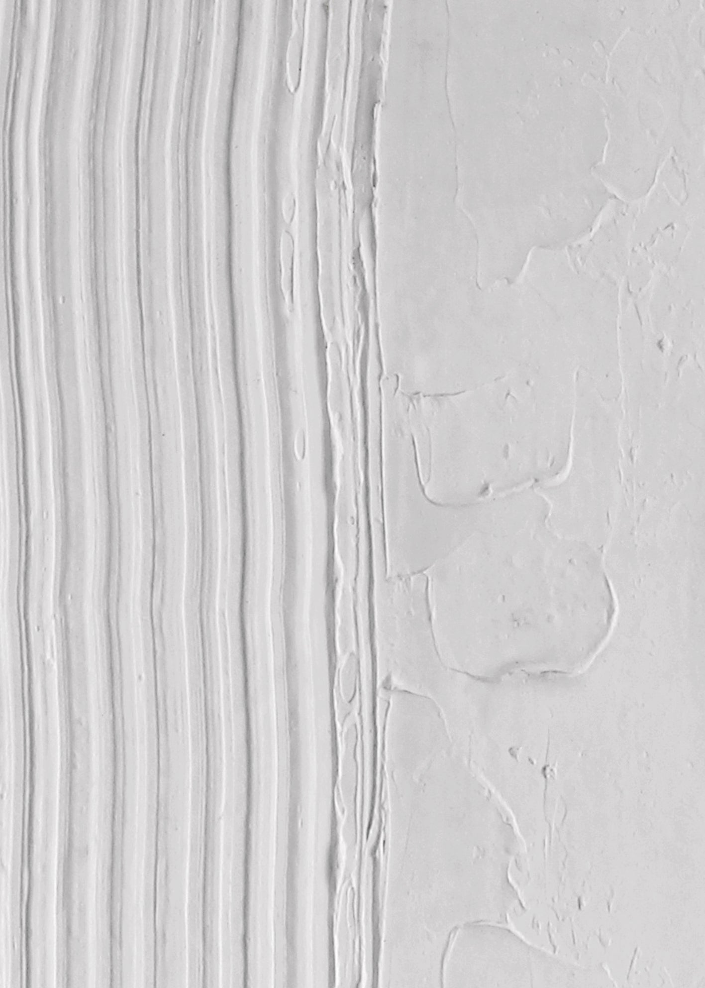 Abstrakt Oljemålning - Whitesmoke