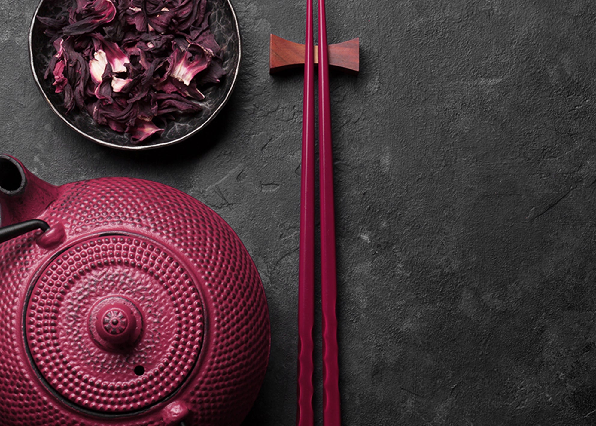 Canvastavla - Red Tea