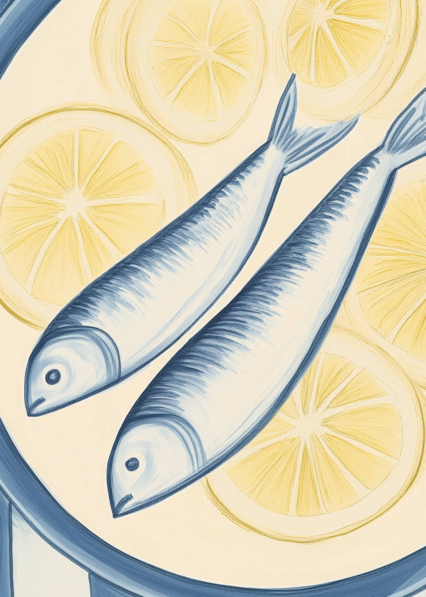 Ljuddämpande tavla - Catch of Citrus