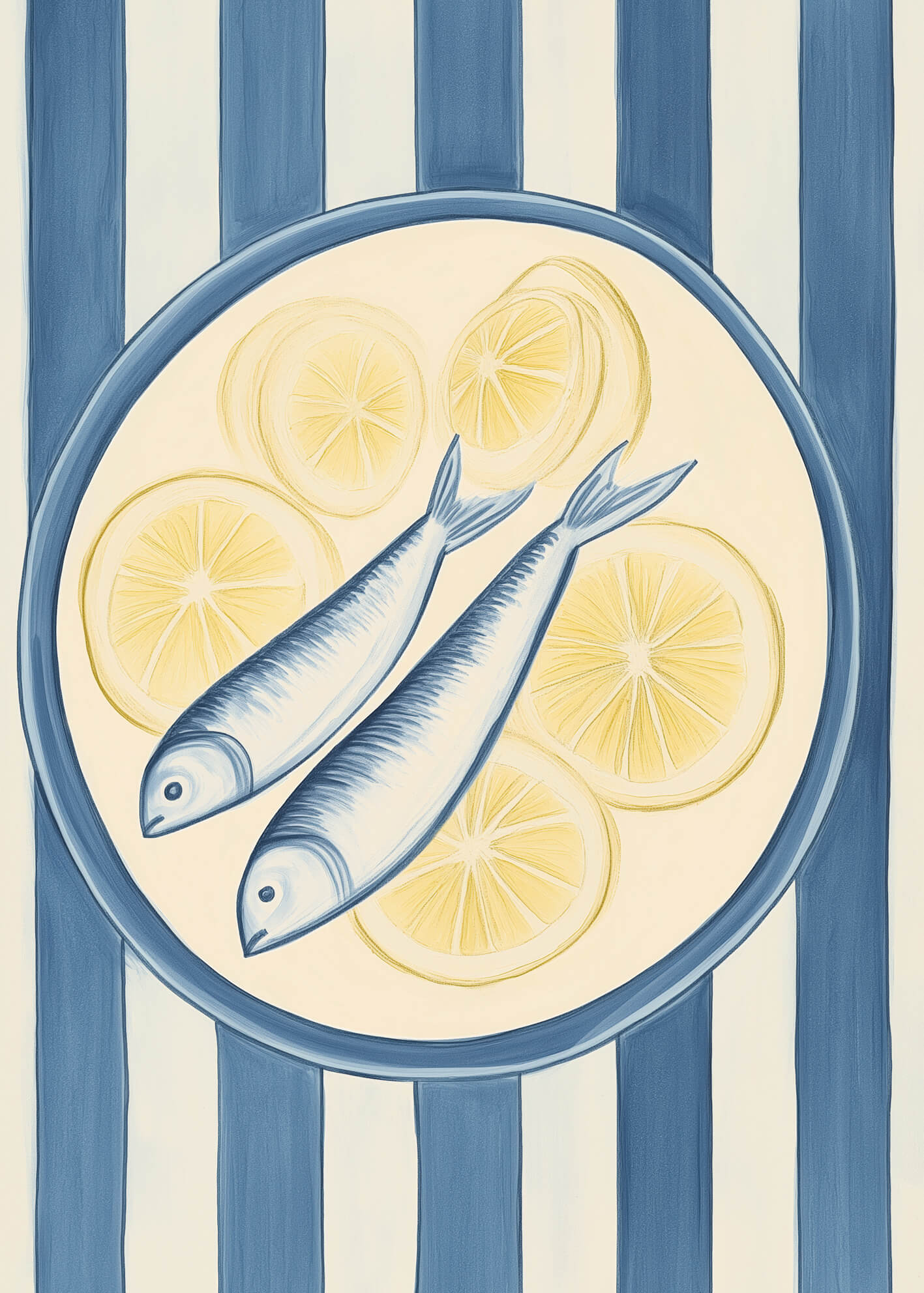 Ljuddämpande tavla - Catch of Citrus