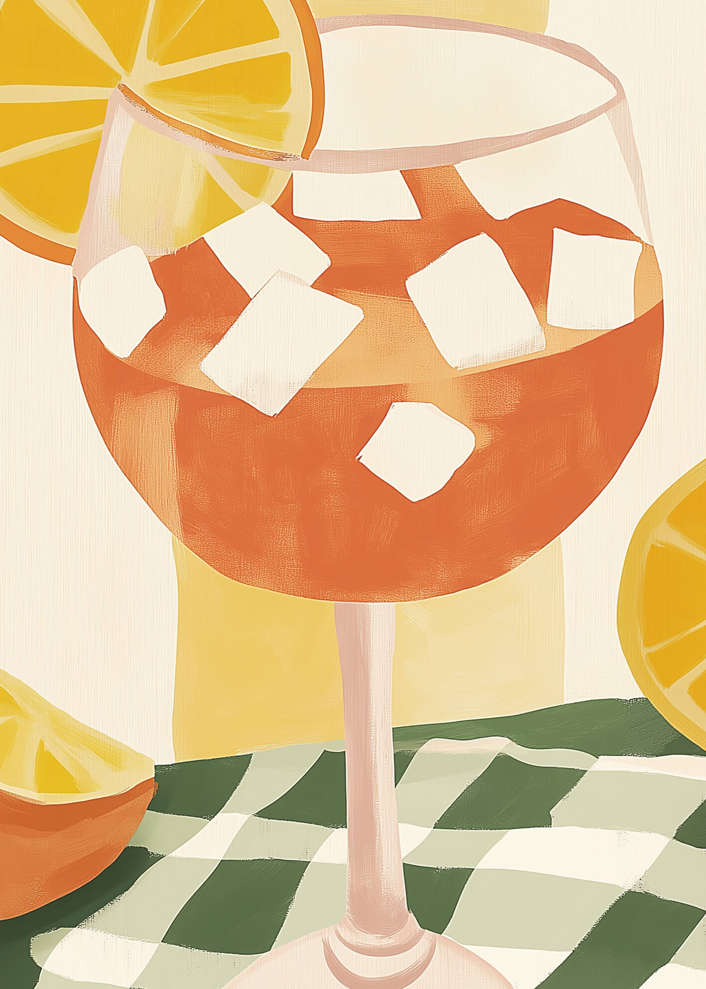 Ljuddämpande tavla - Sangria Moment