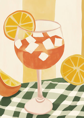 Ljuddämpande tavla - Sangria Moment