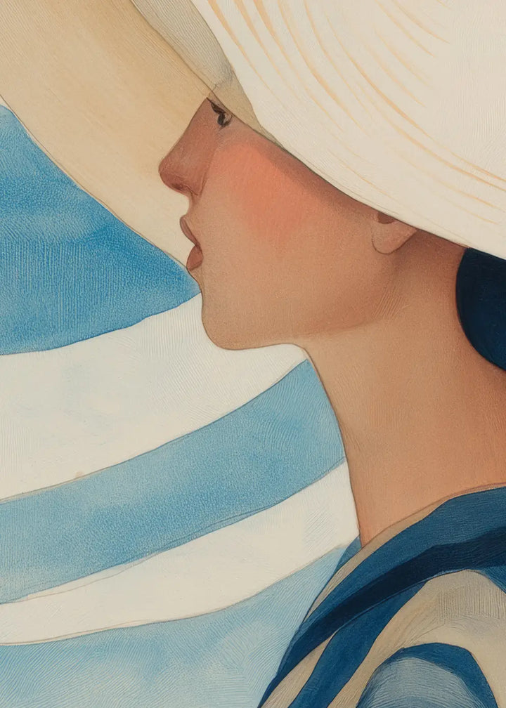 Ljuddämpande tavla - Ocean Muse