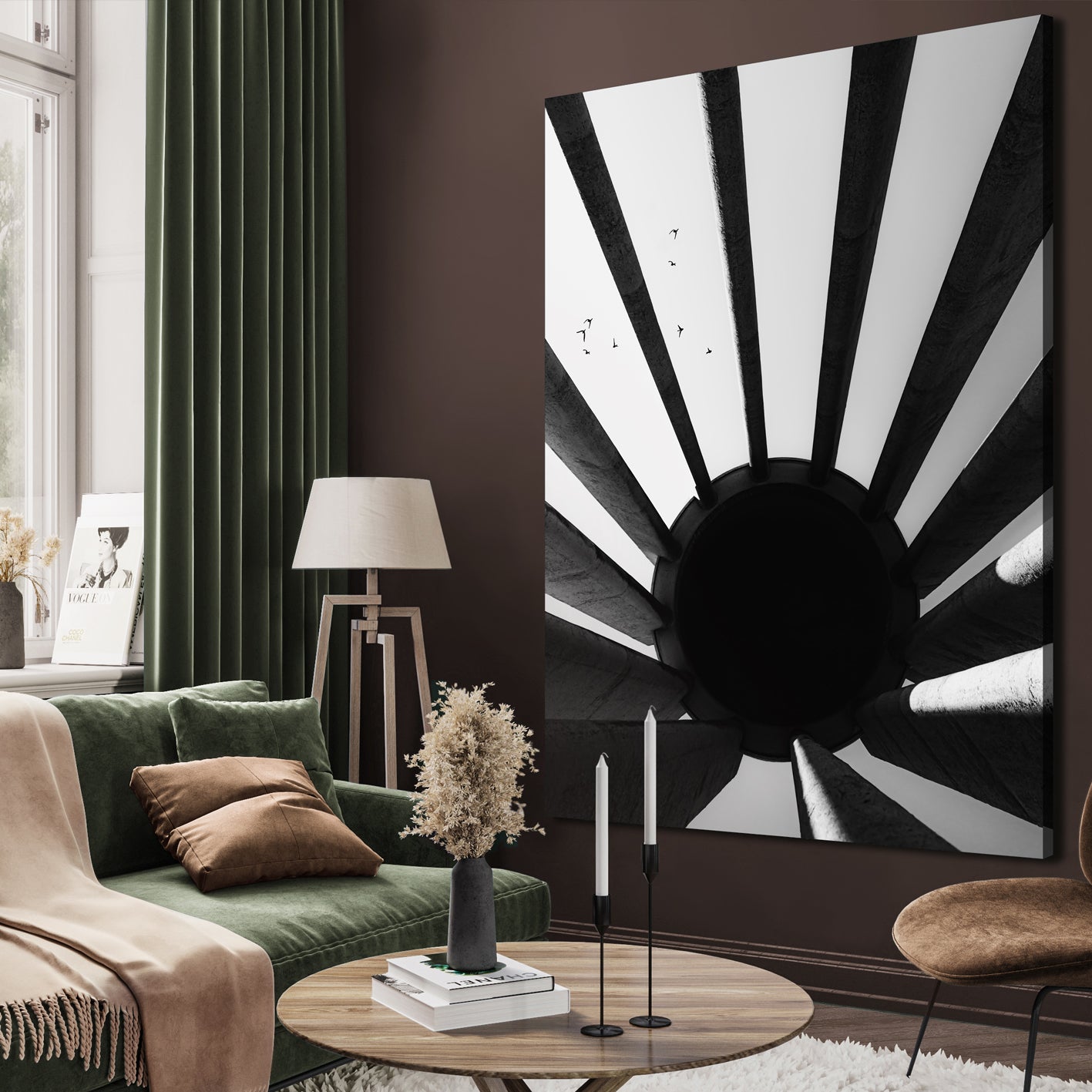 Canvastavla - Water Tower Canvas