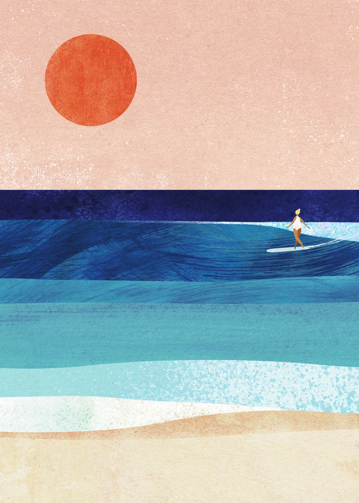 Canvastavla - Ocean Serenity (50x70)