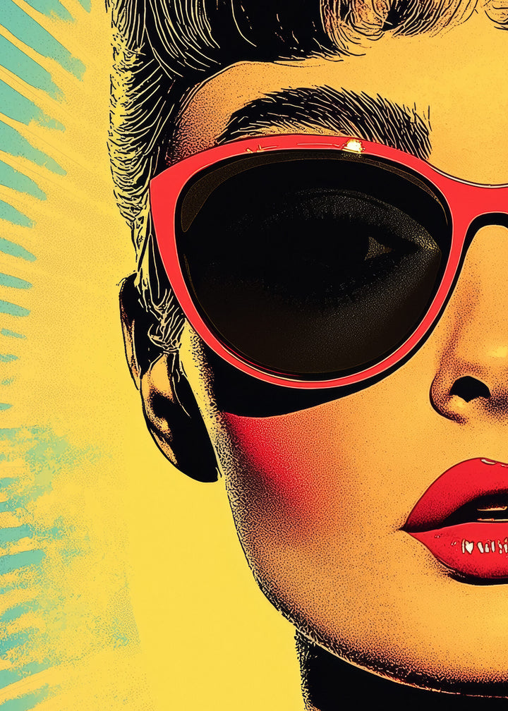 Canvastavla - Pop Art Audrey (45x60)