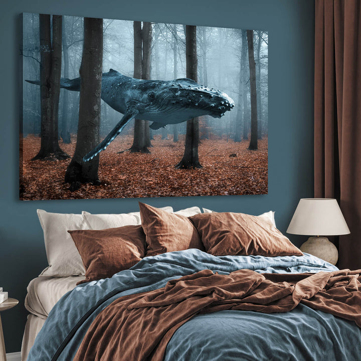 Canvastavla - Blue Whale