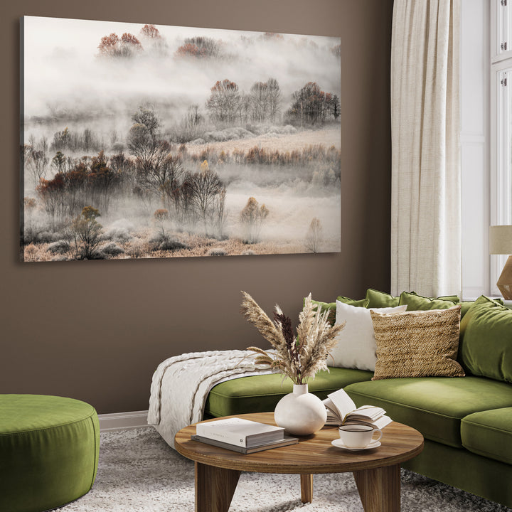 Canvastavla - Misty Grove  (80x120)