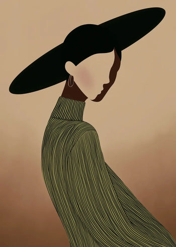 Ljuddämpande tavla - Desert Muse