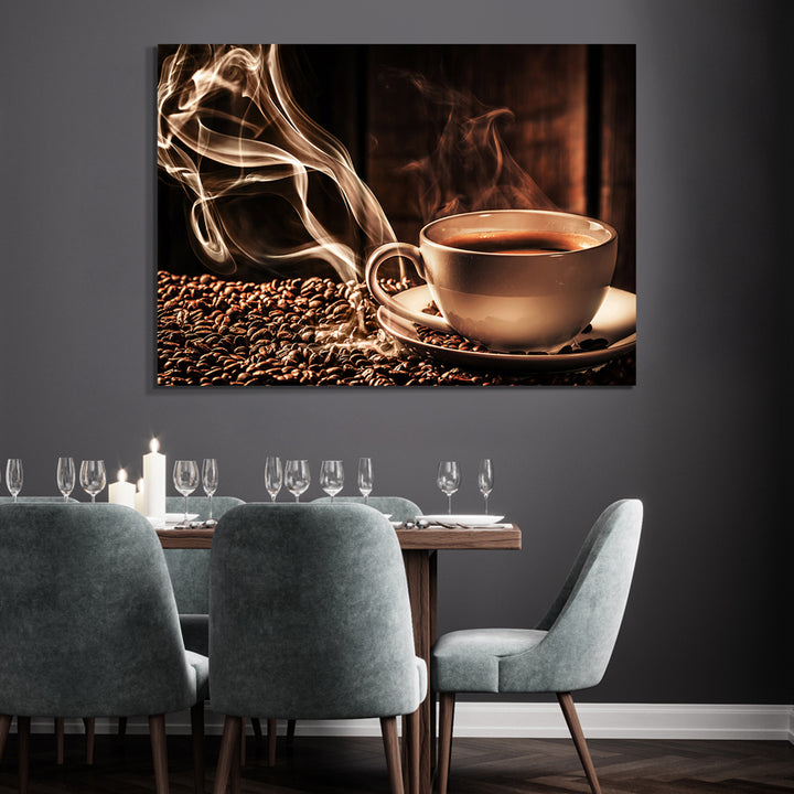 Canvastavla - Coffee Cup (70x100)