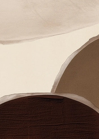 Ljuddämpande tavla - Abstract Oval