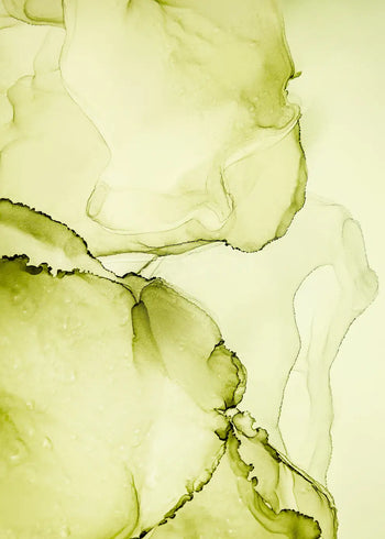Ljuddämpande tavla - Green Drift